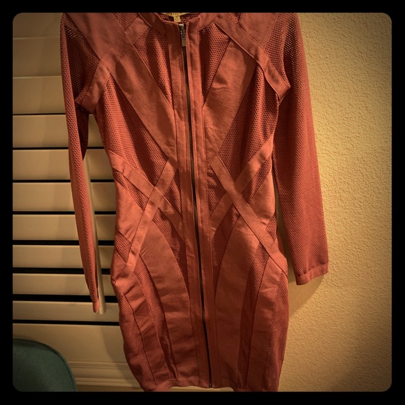 Sexy form fitting see through material dress - Picture 1 of 11